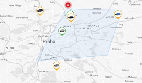 Nově si můžete půjčit vozidlo přes carsharing